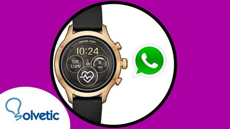 install whatsapp on michael kors|How TO INSTALL WhatsApp on Michael Kors Smartwatch.